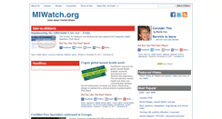 Desktop Screenshot of miwatch.org